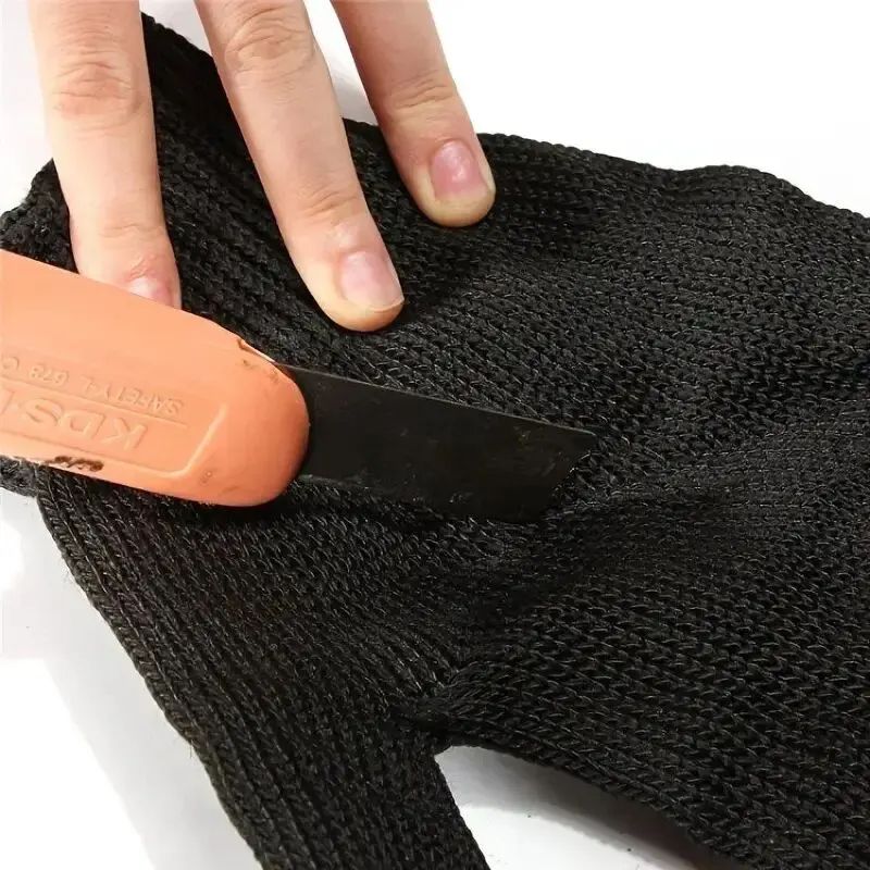 1 Pair Stainless Steel Wire CutResistant AntiCutting Safety Gloves  Durable Protective Work Gloves  2