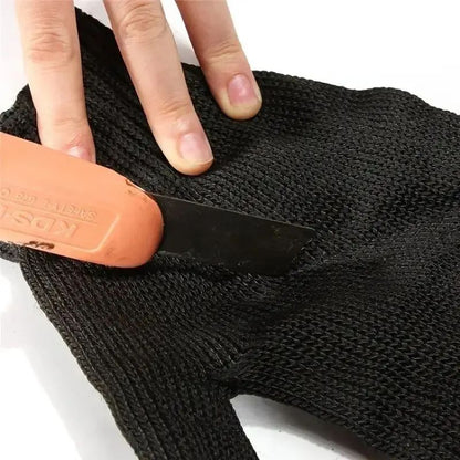1 Pair Stainless Steel Wire CutResistant AntiCutting Safety Gloves  Durable Protective Work Gloves  2