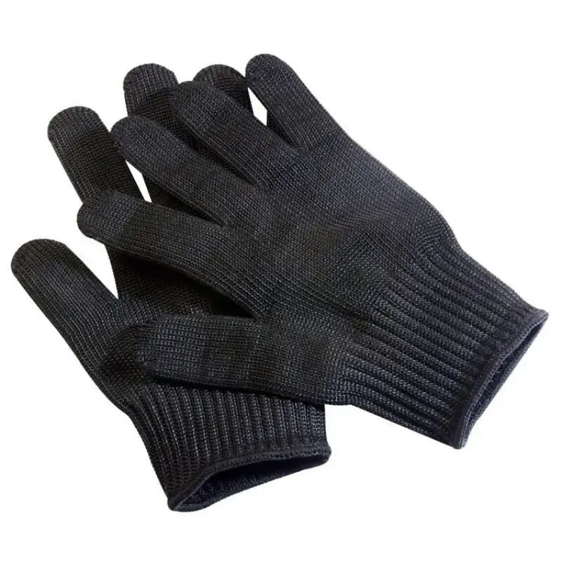 1 Pair Stainless Steel Wire CutResistant AntiCutting Safety Gloves  Durable Protective Work Gloves  6