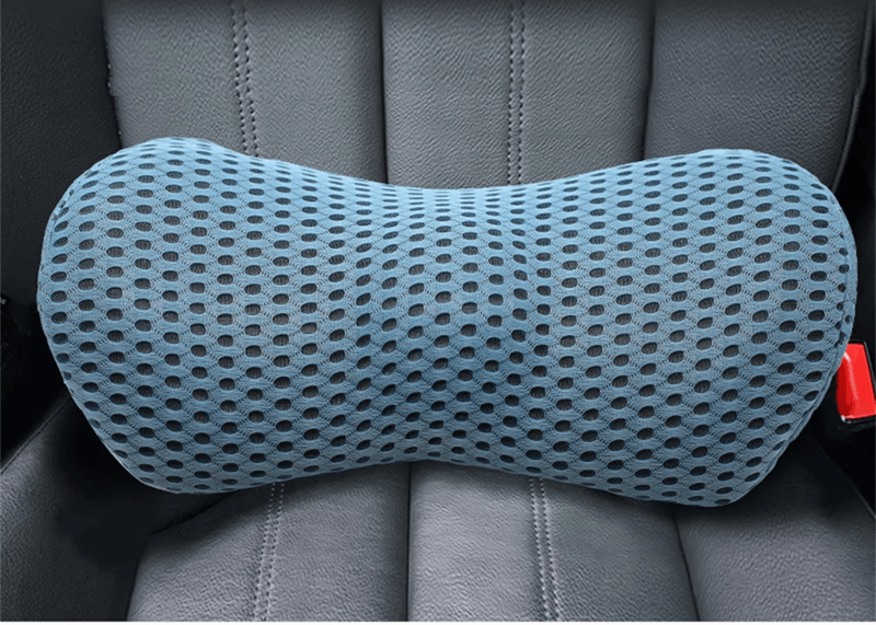 ComfortCore Memory Foam Lumbar Pillow  Breathable Car Seat  Bed Cushion For Back Support 8