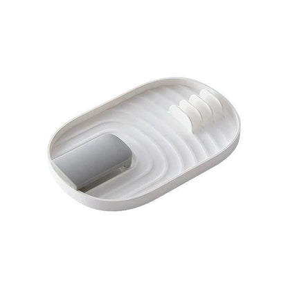 Kitchen Spoon Rest  Lid Holder Rack Spatula Rack Pot Lid Shelf For Soup Spoon Shovel Chopsticks Dur 9