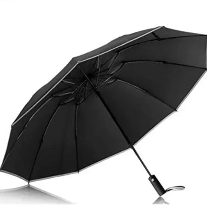 Men  Women Fully Automatic Reverse Folding Umbrella  Windproof With Reflective Stripe  UV Protectio 5