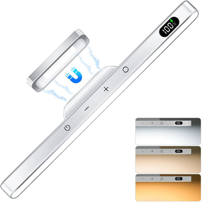 Rechargeable Dimmable LED Night Light Adjustable 3 Color Brightness Touch Lamp For Closet Makeup Be 7