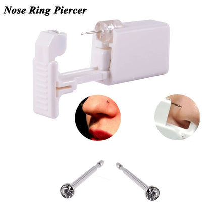 Disposable Safe Sterile Piercing Unit  New Generation Nose Piercing Gun For Gem Studs Professional  6