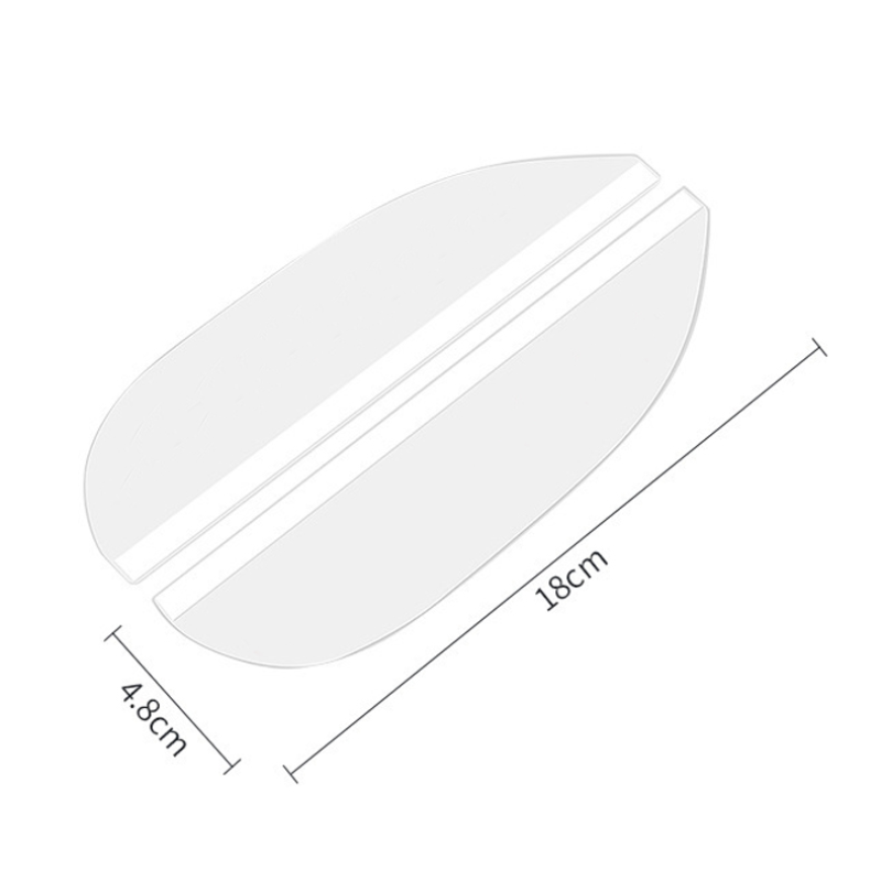 Car Mirror Rain Eyebrow Guards 2PC Universal AntiGlare Sun  Rain Shield For Safe Driving 5