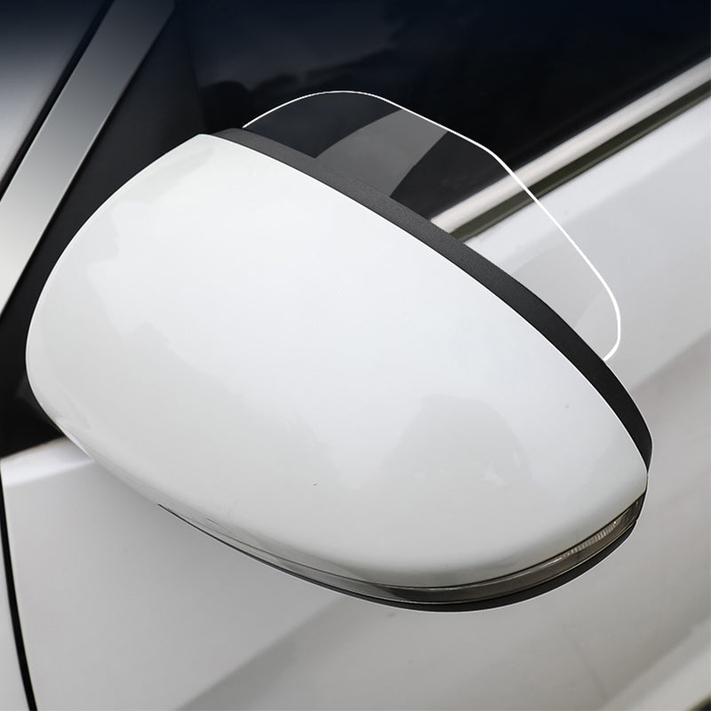 Car Mirror Rain Eyebrow Guards 2PC Universal AntiGlare Sun  Rain Shield For Safe Driving 3