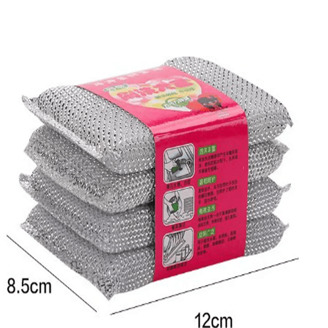 SoftScrub ScratchFree Dishwashing Sponges  4Pack NonScratch Kitchen Cleaning Pads 1