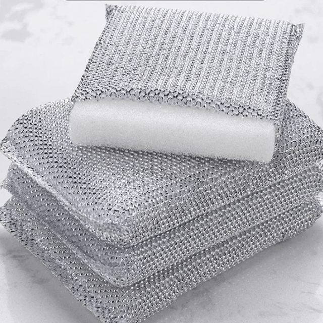 SoftScrub Scratch-Free Dishwashing Sponges – 4-Pack Non-Scratch Kitchen Cleaning Pads