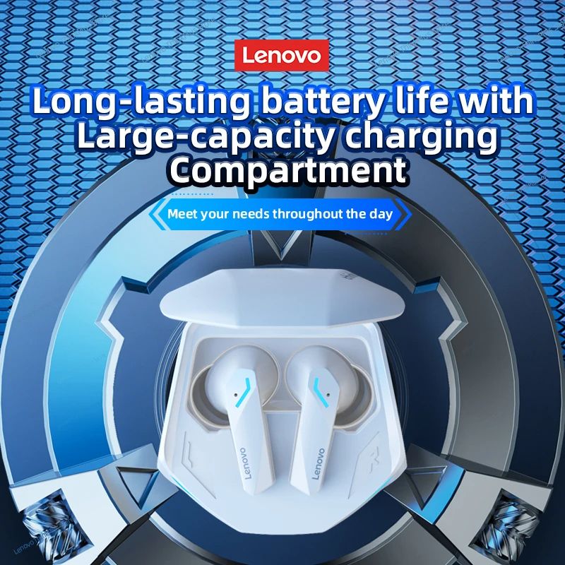 Lenovo GM2 Pro Wireless Earbuds  Bluetooth Gaming Headset With Low Latency HD Call Dual Mode Mic Fo 3