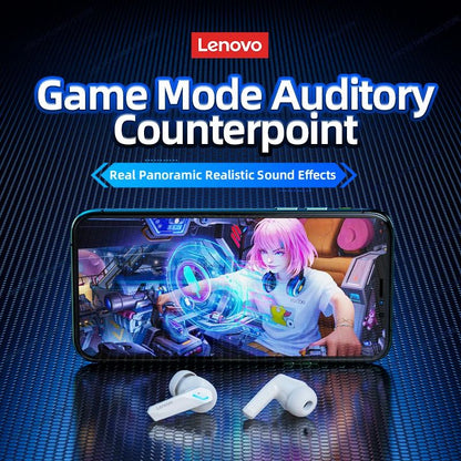 Lenovo GM2 Pro Wireless Earbuds  Bluetooth Gaming Headset With Low Latency HD Call Dual Mode Mic Fo 4