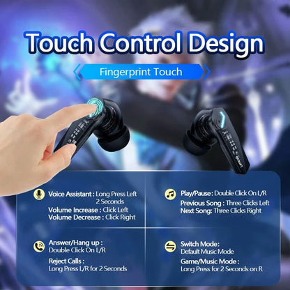 Lenovo GM2 Pro Wireless Earbuds  Bluetooth Gaming Headset With Low Latency HD Call Dual Mode Mic Fo 5