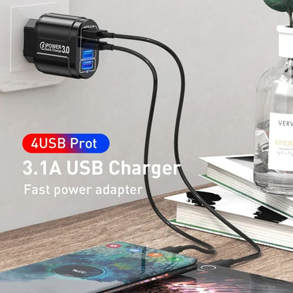 Portable USB Travel Charger Fast Charging Solution For Android IPhone Xiaomi Devices 1