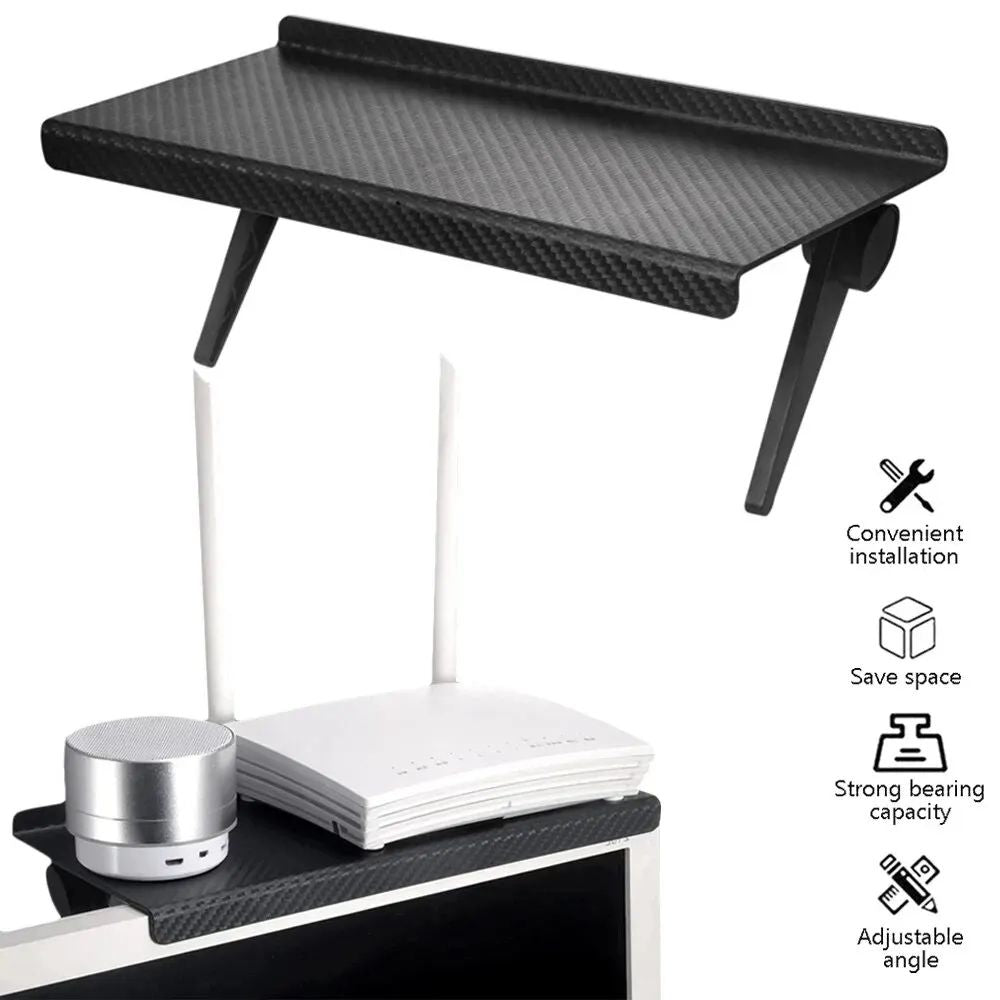 Hot Selling Computer  TV Screen Storage Rack Wireless Router  Set Top Box Bracket Durable No Perfor 1