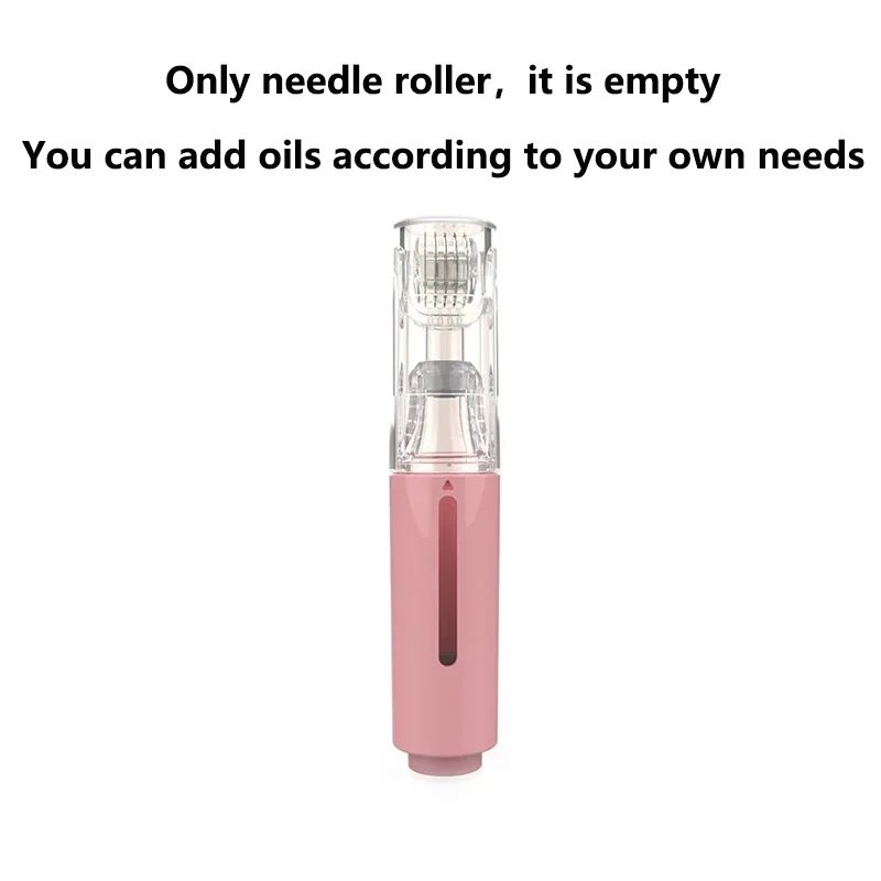 Derma Roller Titanium Needle Roller For Beard Growth Lip Roller Beard Hair Growth Roller Serum Appl 3