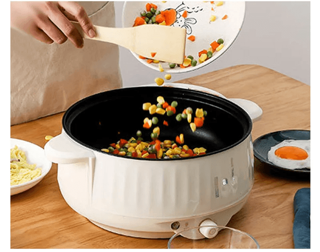 MealMate Mini MultiCooker  220V Electric Hot Pot With NonStick Pan For 12 People 9