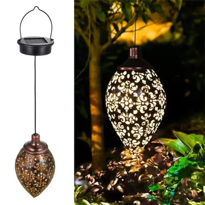 Water Drop Solar Projection Light for Outdoor Spaces