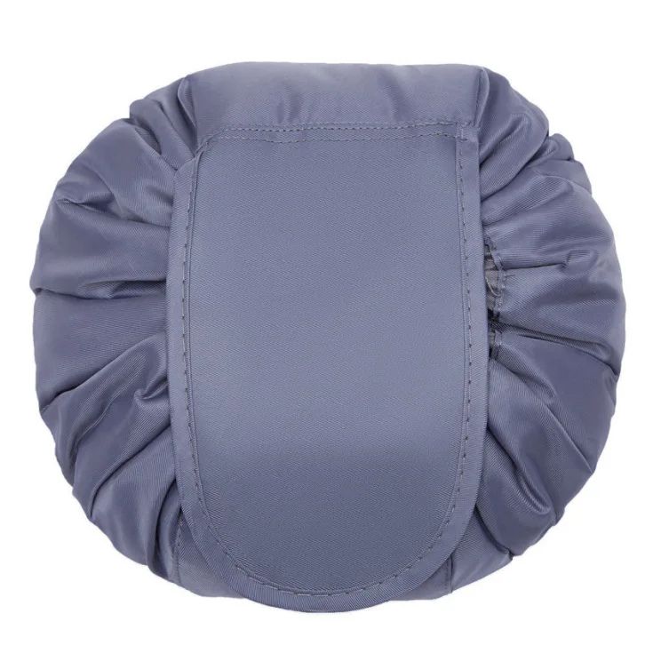 Women Drawstring Cosmetic Bag Travel Makeup Organizer Waterproof Nylon Portable Beauty Toiletry Cas 8