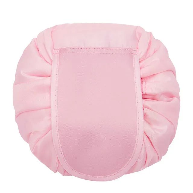 Women Drawstring Cosmetic Bag Travel Makeup Organizer Waterproof Nylon Portable Beauty Toiletry Cas 11