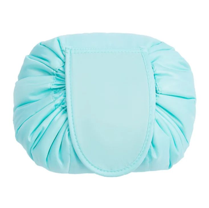 Women Drawstring Cosmetic Bag Travel Makeup Organizer Waterproof Nylon Portable Beauty Toiletry Cas 12
