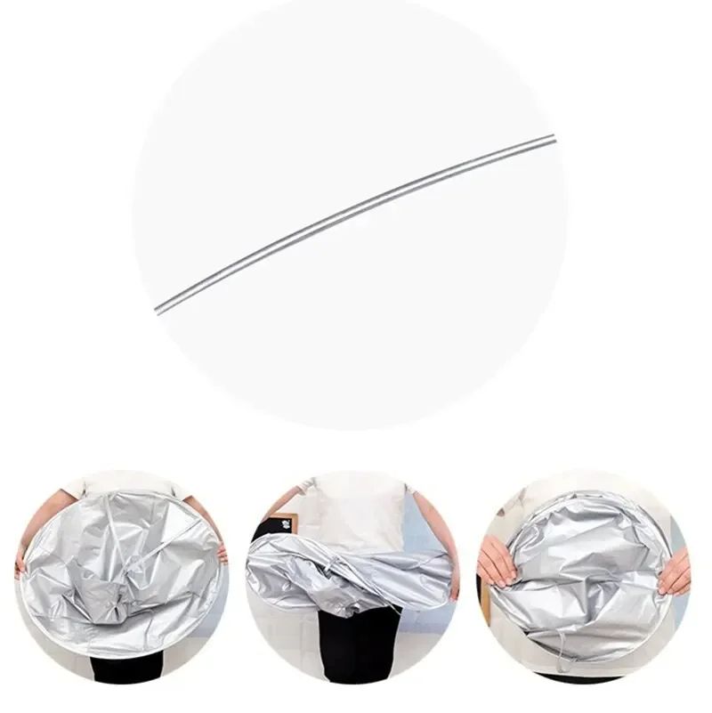 Adult Medium Size Haircut Cloak  Breathable Foldable Haircut Cloth For Hair Dye  Styling  Reusable  1