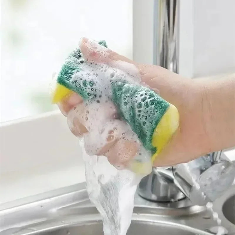 Magic Clean Sponge Highly Absorbent Dish Washing Sponge For Pots Rust  Stains 2