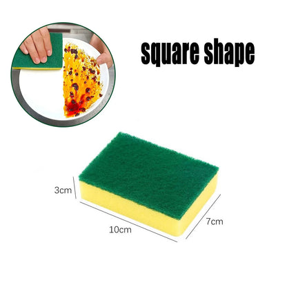 Magic Clean Sponge Highly Absorbent Dish Washing Sponge For Pots Rust  Stains 6