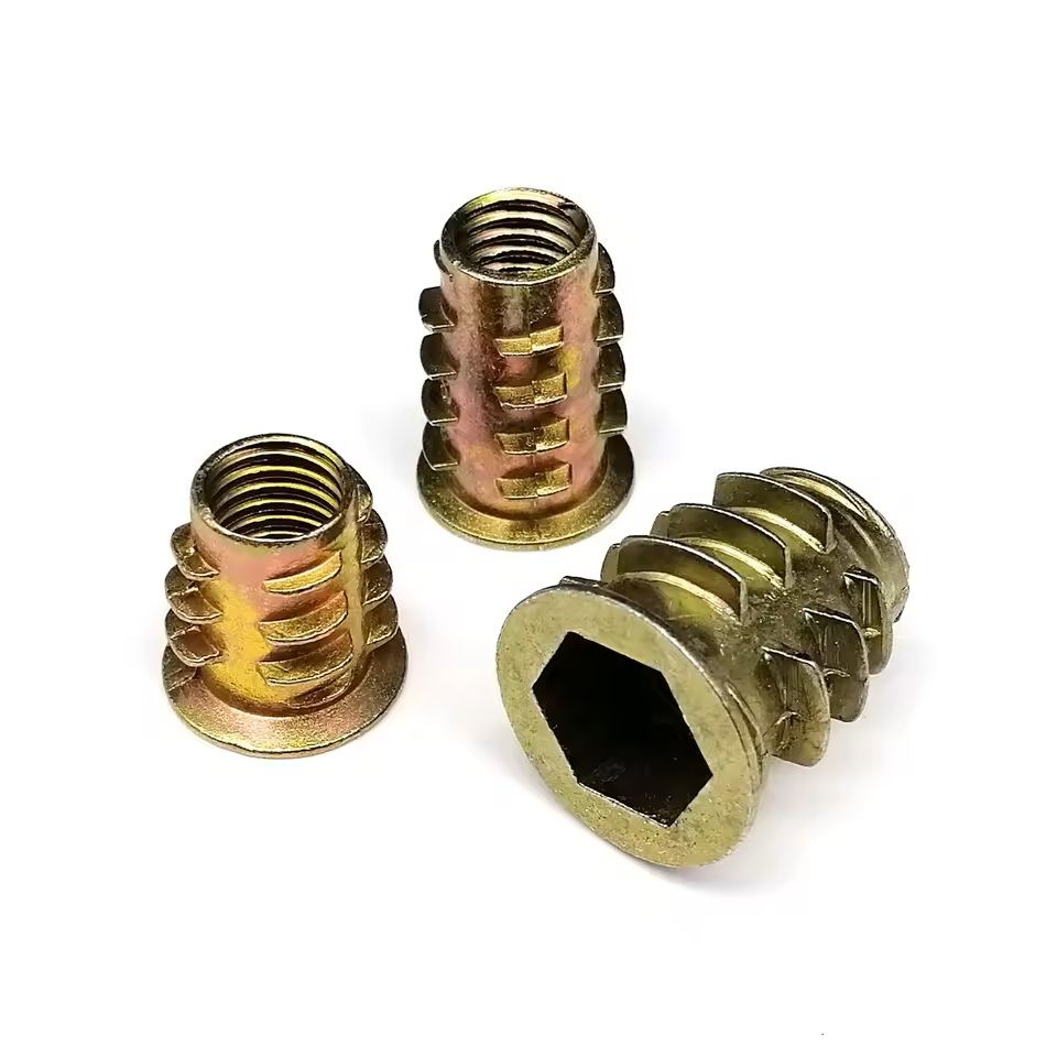 Threaded Insert Nut Set For Wood  Hex Socket M4M8 Assortment 55 75 Or 165 Pieces 2