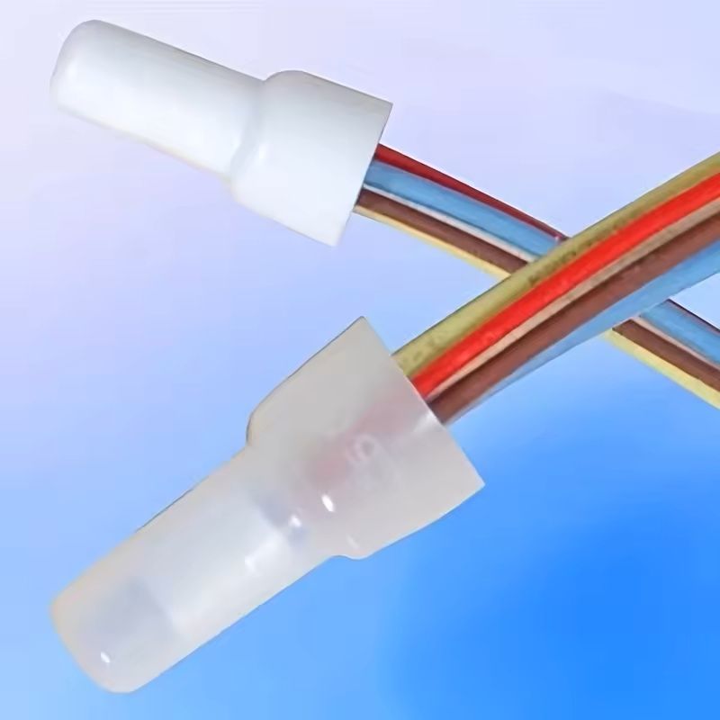 120pcs Closed End Crimp Cap Wire Connectors  AWG 2210 Gauge Terminal Set For Electrical Projects 2