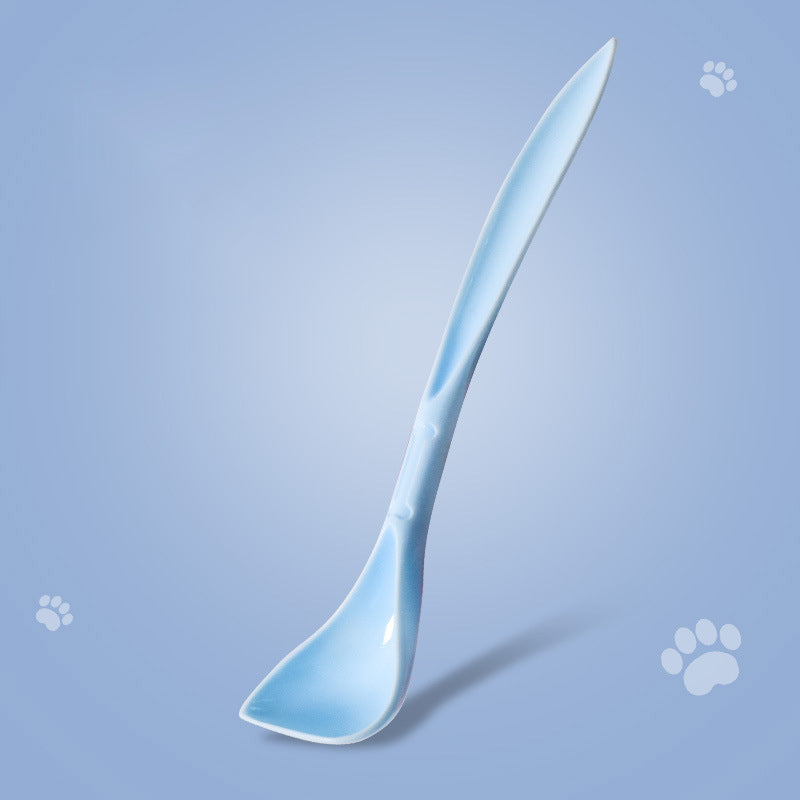 Portable Silicone Dog  Cat Canned Food Sealer With Spoon Storage Cover For Pet Bowls 6