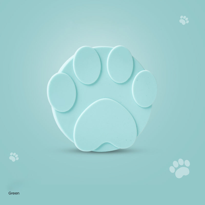 Portable Silicone Dog  Cat Canned Food Sealer With Spoon Storage Cover For Pet Bowls 8