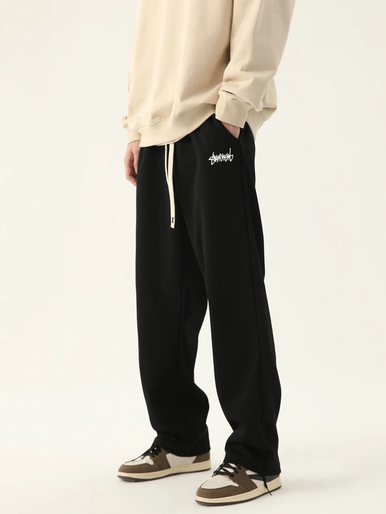 Men Jogging Pants Baggy Outdoor Sweatpants Neutral Breathable Fashion Design Joggers 2