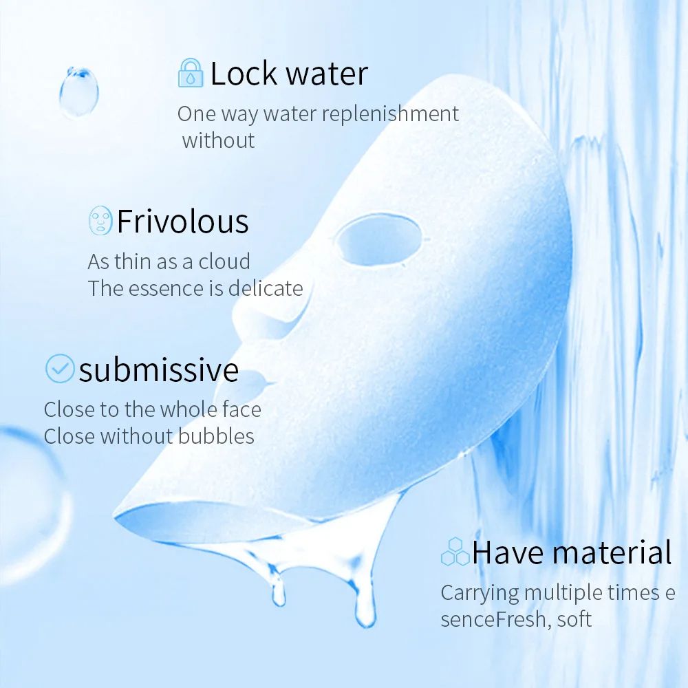 BIOAQUA Centella Collagen Face Mask Moisturizing Refreshing Sheet Masks With Hyaluronic Acid For Fa 2