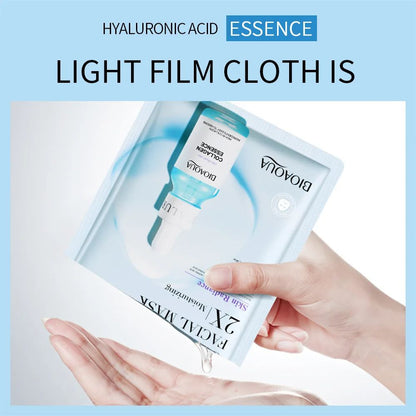 BIOAQUA Centella Collagen Face Mask Moisturizing Refreshing Sheet Masks With Hyaluronic Acid For Fa 3