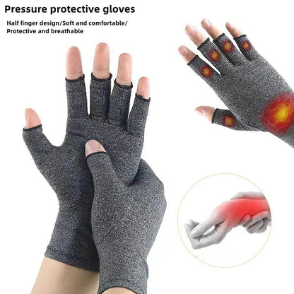Arthritis Gloves for Joint Pain Relief Cotton Wrist Support Hand Brace for Women Men Therapy Wristband daily Comfort