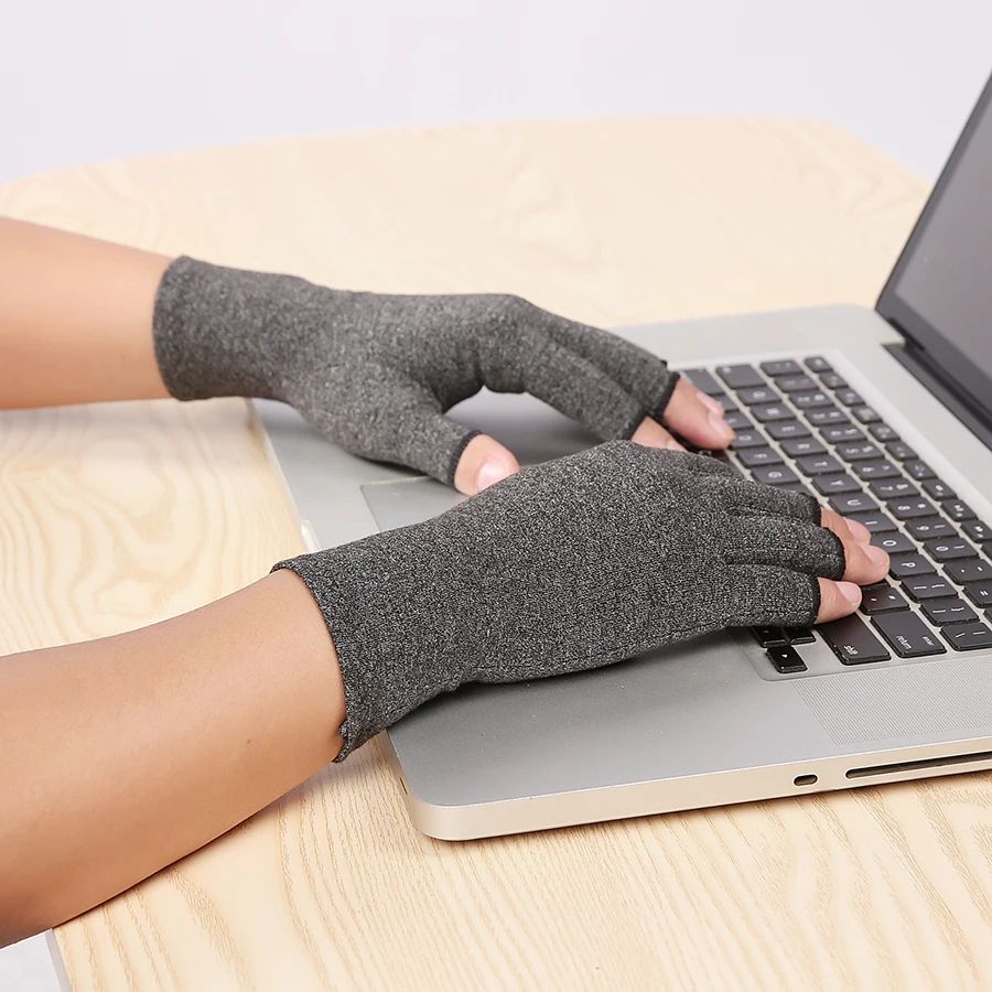 Arthritis Gloves For Joint Pain Relief Cotton Wrist Support Hand Brace For Women Men Therapy Wristb 3