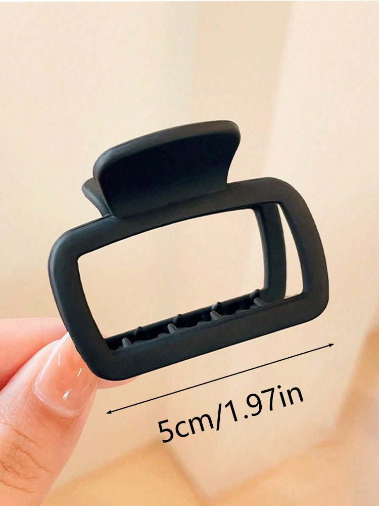 Elegant Square Hair Claw Clip For Women Lightweight Fashionable Hair Styling 3