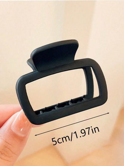 Elegant Square Hair Claw Clip For Women Lightweight Fashionable Hair Styling 3