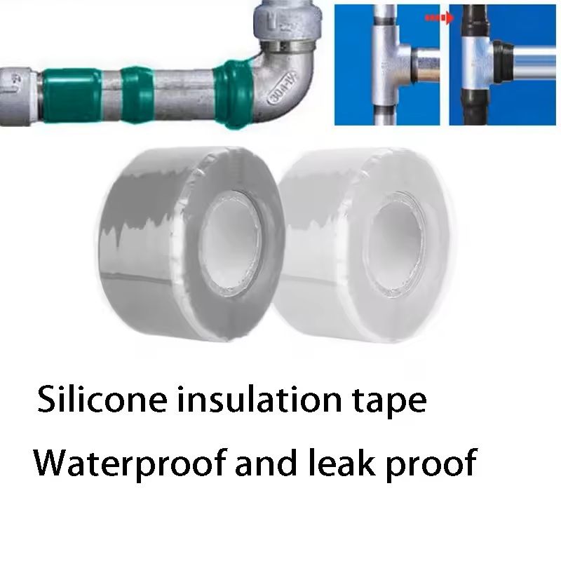 Super Strong Waterproof Seal Repair Tape Silicone Insulating Leak Stop Adhesive for Plumbing Roof and Duct