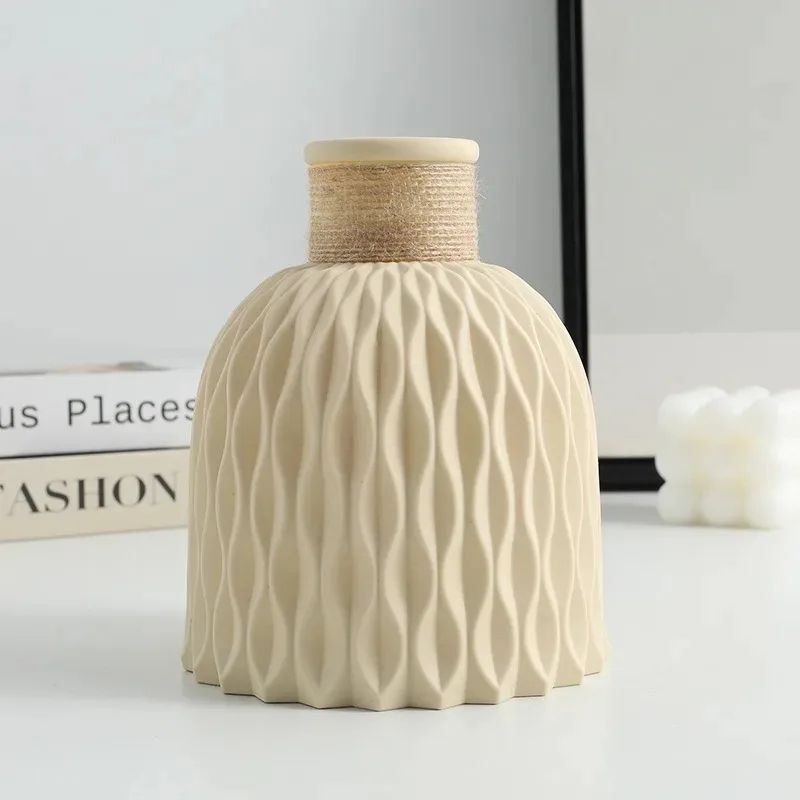 New Creative Dual Purpose Flower Vase Dry  Wet Tabletop Home Decoration Pot For Bedroom Living Room 3