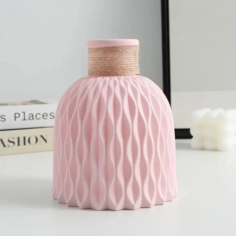 New Creative Dual Purpose Flower Vase Dry  Wet Tabletop Home Decoration Pot For Bedroom Living Room 5