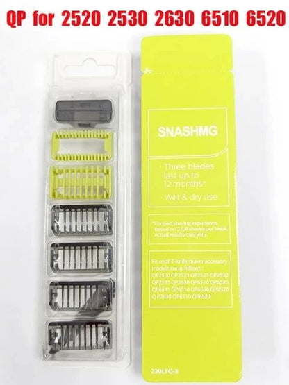 KVIFO Beard Trimmer Guide Comb Guards For One Blade Shaver Replacement Kit Compatible Attachments 6