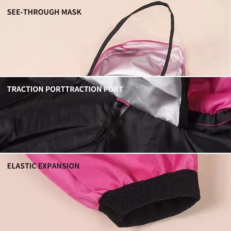 Waterproof Dog Raincoat  Pet Jumpsuit With Dog Face Design WaterResistant Dog Jacket For Small  Med 3
