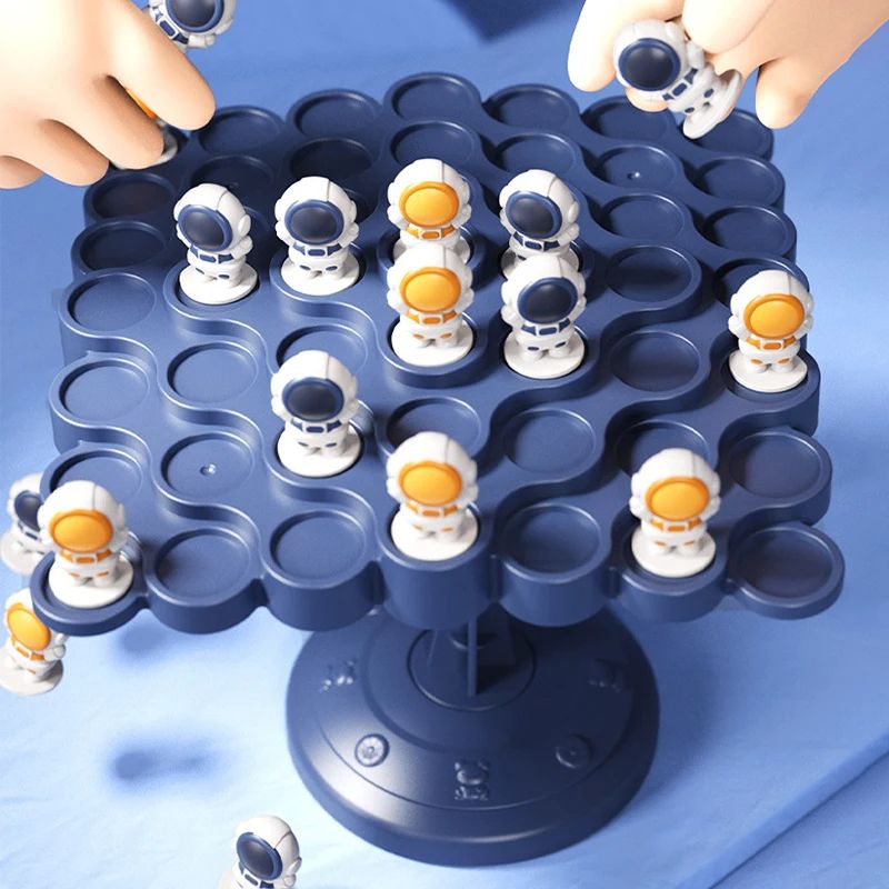 Kids Balance Tree Board Game Astronaut Frog Balance Board For Tabletop Party Fun ParentChild Intera 1