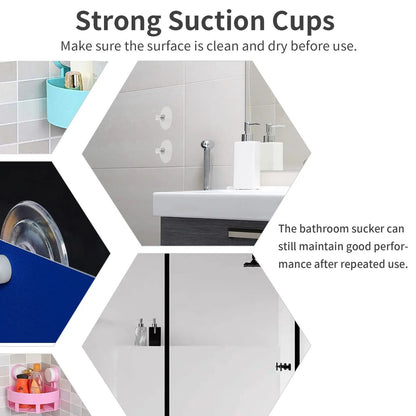 Clear Suction Cups With Screws Strong Vacuum Suction Cup Holders For Bathroom Kitchen Office Transp 3