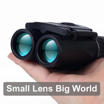 HD Powerful Binoculars Folding Long Range Mini Telescope With FMC Optics For Outdoor Hunting Campin