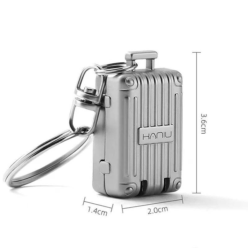 Portable Stainless Steel Nail Clippers Exquisite Foldable Nail Cutter With Keychain For Manicure Pe 6