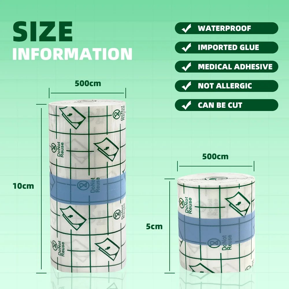 CARBOU Tattoo Aftercare Waterproof Film PU Tape Skin Healing Adhesive Bandages For Tattoo Repair An 1