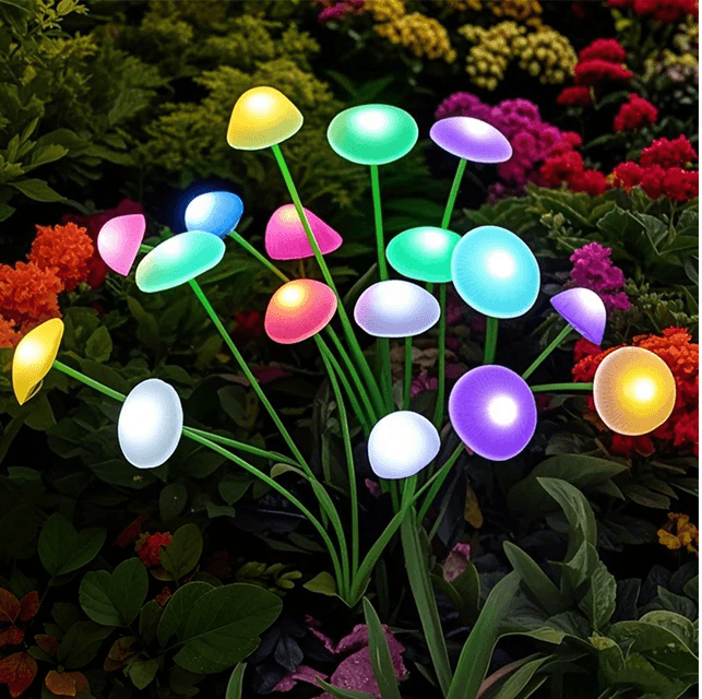 Solar Jellyfish Sway Lights  Waterproof LED Outdoor Pathway Decor For Garden  Patio 3