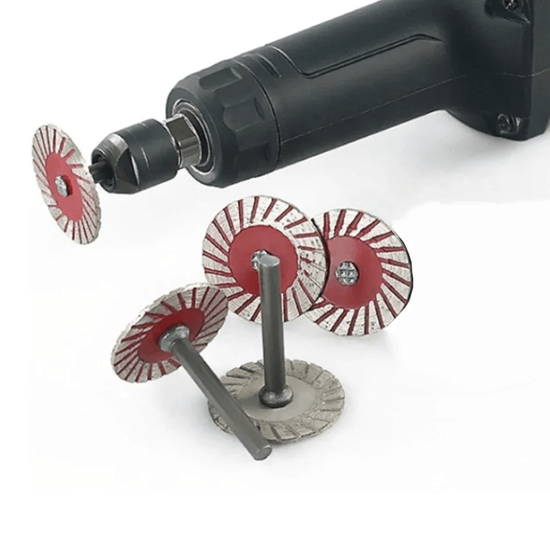 40mm Circular Saw Cutting Disc Set – 6mm Shank Grinding Wheels for Wood, Metal & Stone