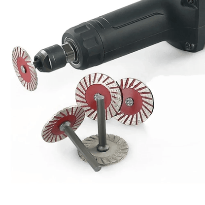 40mm Circular Saw Cutting Disc Set – 6mm Shank Grinding Wheels for Wood, Metal & Stone